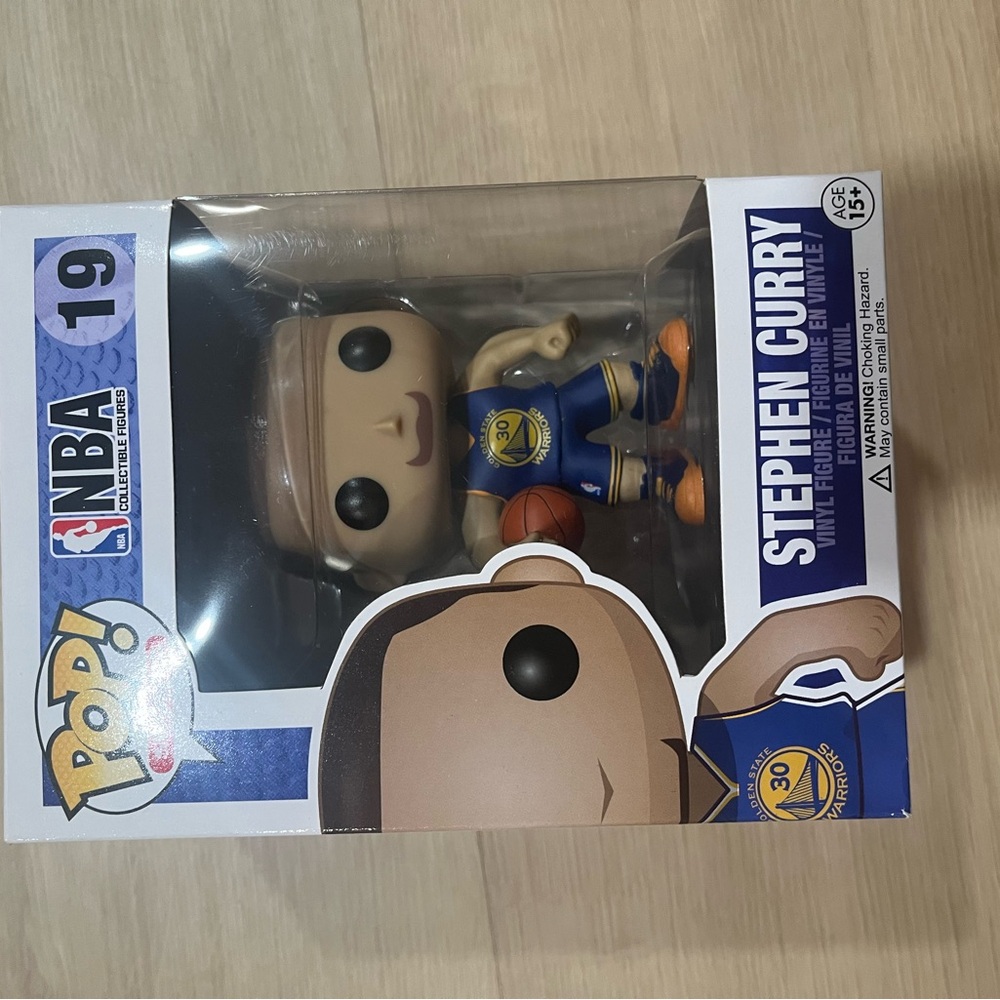 Funko NBA Figure in Blue and Gold